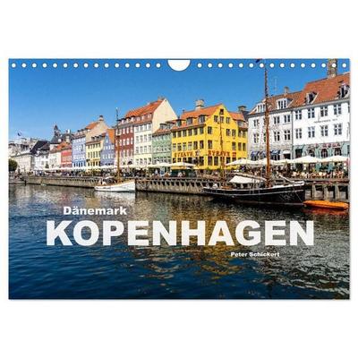 Dänemark - Kopenhagen (Wandkalender 2026 DIN A4 quer), CALVENDO Monatskalender