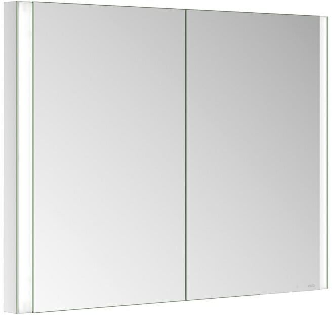 Keuco Armoire miroir 2 portes Somaris 100x71x11,5 cm, miroir, encastrable mural (14513002100)