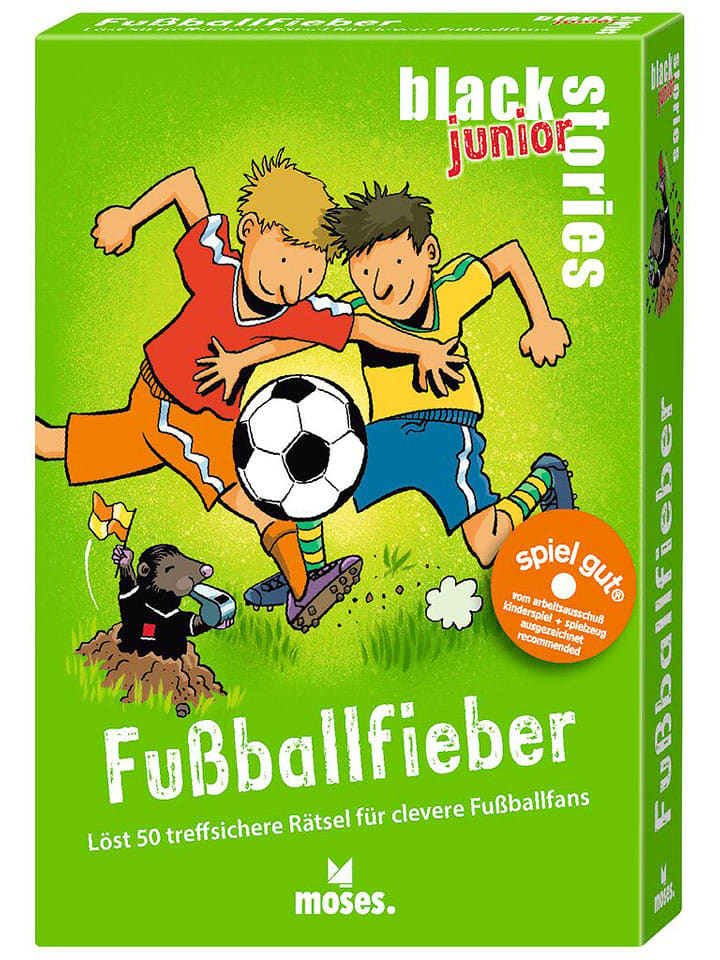 moses. Rätselspiel ''Black Stories - Fußballfieber'' - ab 8 Jahren - onesize