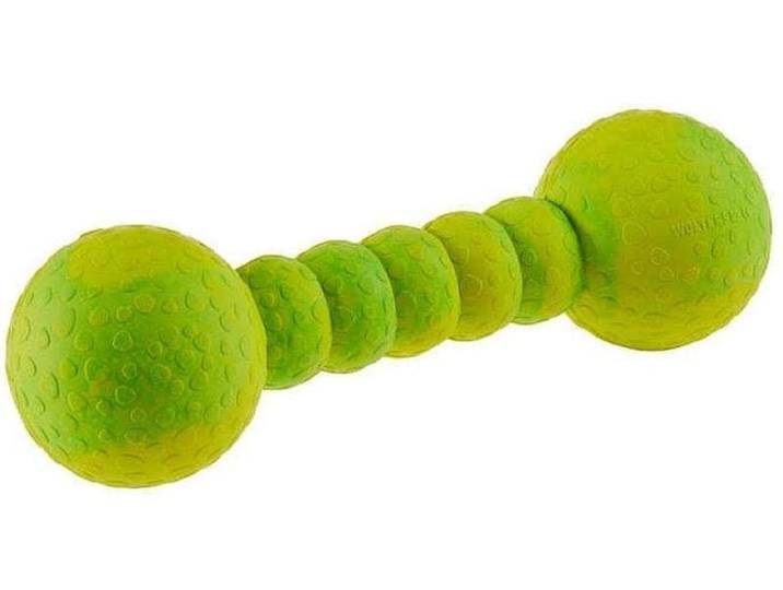 Tier-Beschäftigungsspielzeug WOLTERS, grün (mint), L:23cm, Kautschuk, Fummelspielzeuge, Tier-Beschäftigungsspielzeug