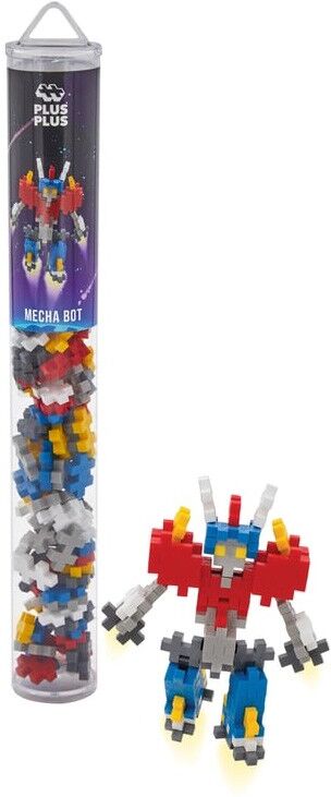 Tube Mecha Bot 100 Pcs - Plus Plus