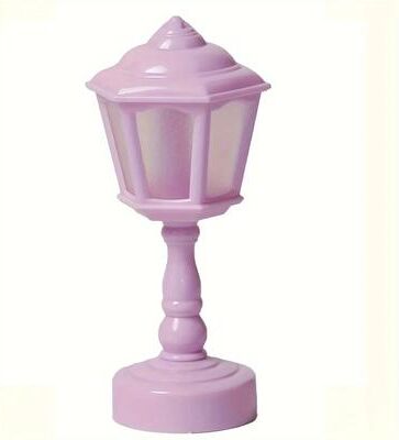 Friendly Fresh Finds Geometric LED Touch Table Lamp Battery Powered Night Light For Bedroom & Desk purple