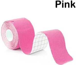 Clever Finds Pre Cut Kinesiology Tape Waterproof Sports Muscle Support Tape pink