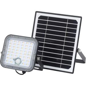 OSRAM LED-Außenstrahler Endura Flood Solar, IP65 wasserdicht, 10 Watt / 1.450 Lumen, neutralweiß, Solar, mit Bewegungsmelder