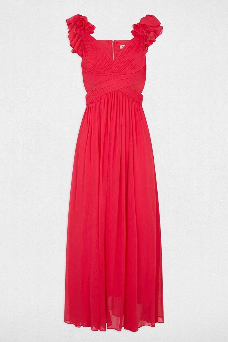 MORGAN Robe patineuse, longue, sans manches