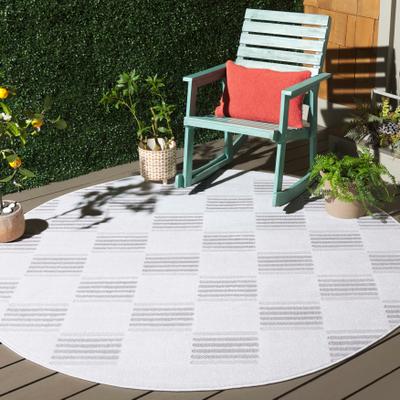 SAFAVIEH Stella Arite Transitional Indoor/Outdoor Washable Backyard Patio Rug