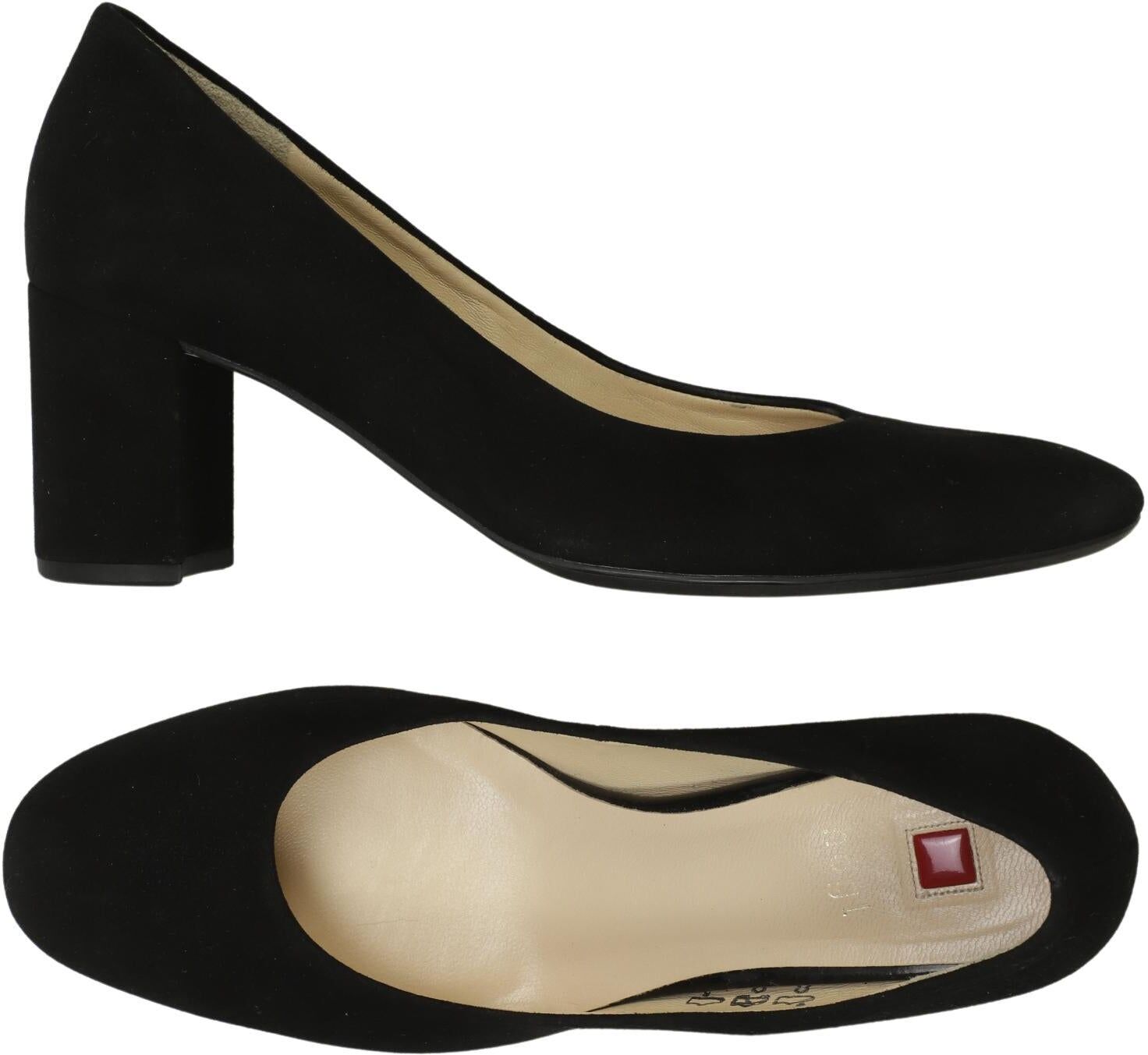 högl Damen Pumps, Schwarz, Gr. EU 38 (UK 5), Leder - Second Hand