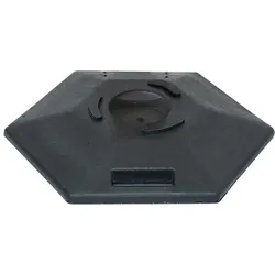 Moravia, Anfahrschutz, Recycling-Fuss gross, Ø ca. 57 cm Aus Recycling Gummi, Bajonettverschluss