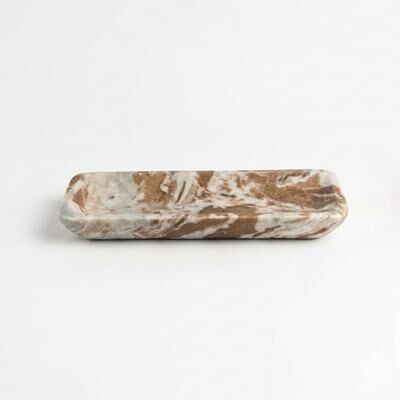 BIDKhome Toronto Marble Rect. Bowl