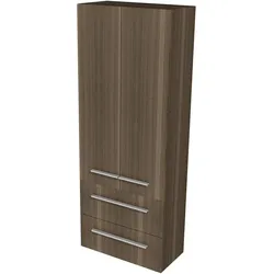 Madrid  Schrank 150 cm, Holzfarbe Badmöbel: C011 Eiche mokka Dekor
