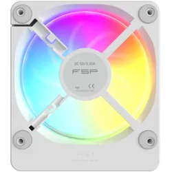Fortron FSP Fan ZENFAN-WA, A.RGB, White (120 mm), PC Lüfter, Weiss