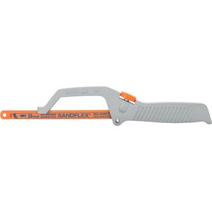 Bahco Bügelsäge 208, Mini-Metallsägebogen, Länge 250 mm, 149 g, für Metall