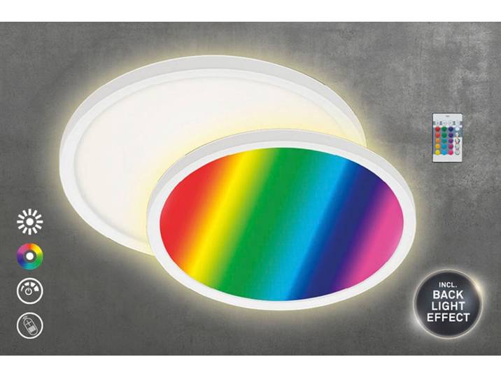BRILONER LEUCHTEN LED Panel SLIM , bunt (weiß, neutral), Leuchten, LED Panel