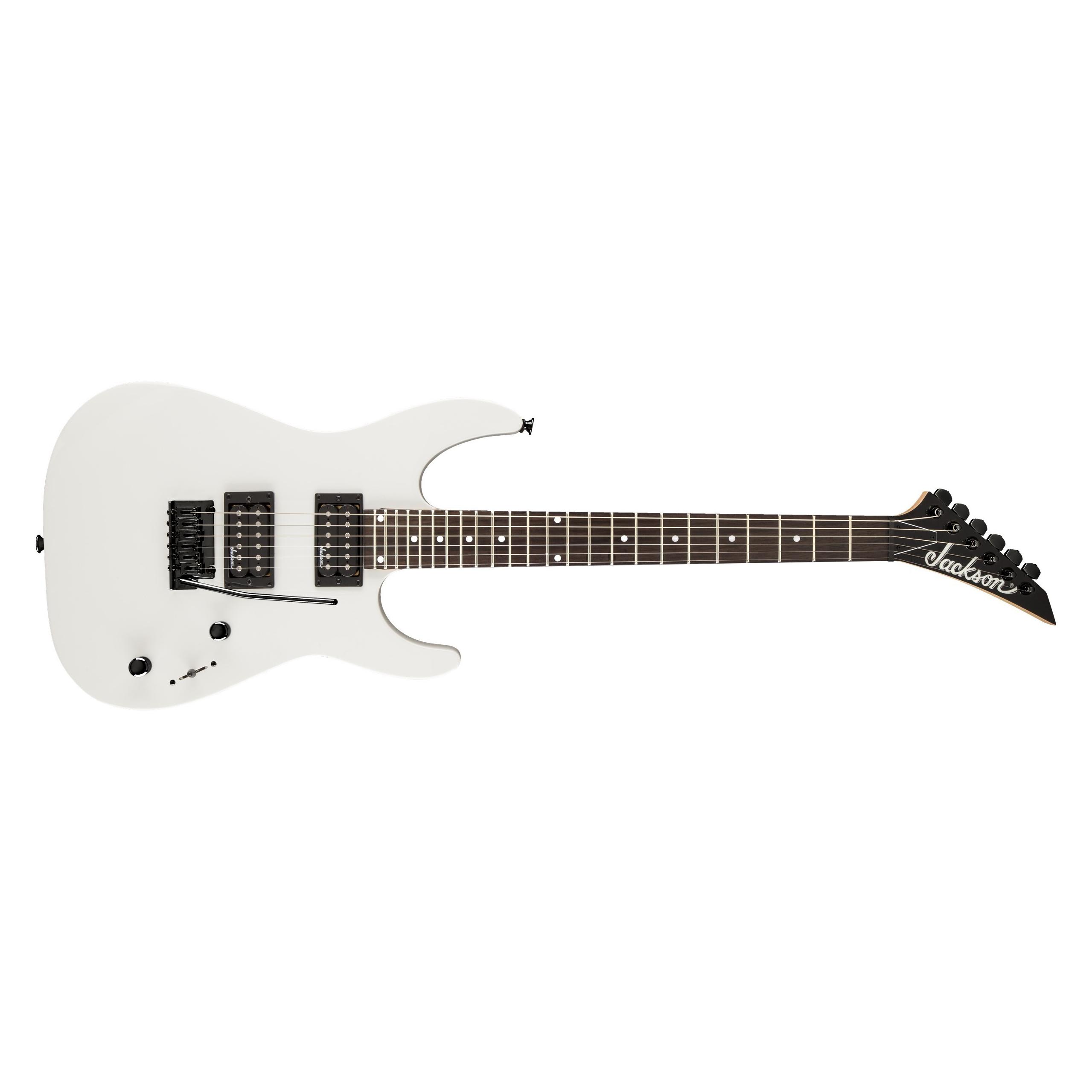 Jackson JS12 Dinky Electric Guitar, White (E-Gitarre, Hals: Ahorn, Korpus: Pappelholz) (2910122576)