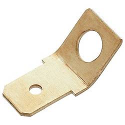 Cimco 181242 Flachstecker ohne Isolierung Steckbreite: 6.3 mm Steckdicke: 0.8 mm 45 ° Unisoliert 100 St.
