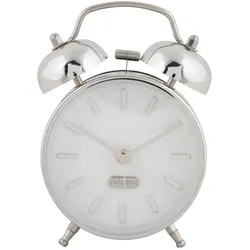 Karlsson, Wecker, Klassischer Wecker Pearl Glow Silber