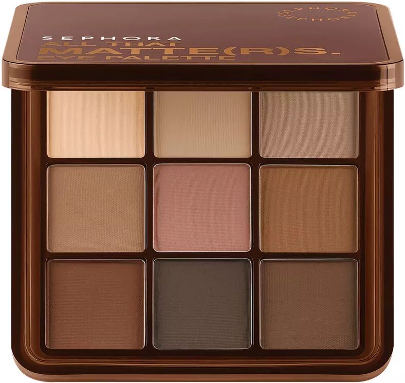 SEPHORA - All that Matte(r)s. - Lidschattenpalette mit neutralen Farben, 1 Stück, Warm tones