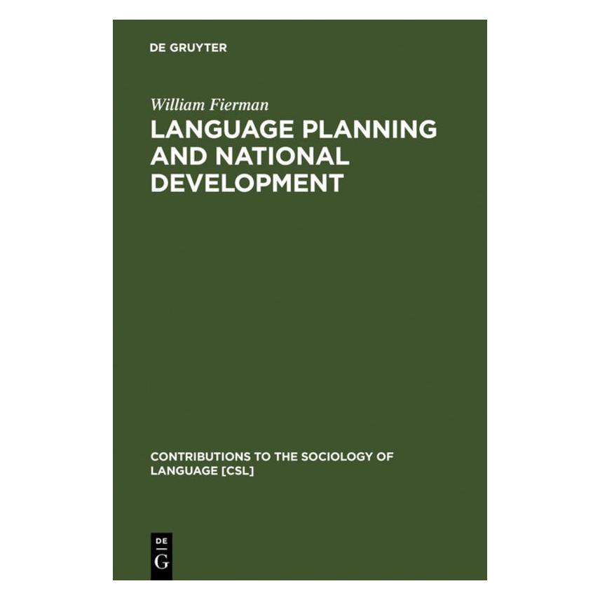 De Gruyter Fierman,W.:Language Planning.National (Englisch, Hardcover, William Fierman) (67760993)