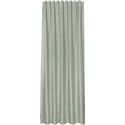 Gardine "Fatima", grün, B:140cm H:245cm, Polyester, HOME LIVING BY GERSTER, Gardinen, Gardine, SB-Schal "Fatima" mit Kombiband