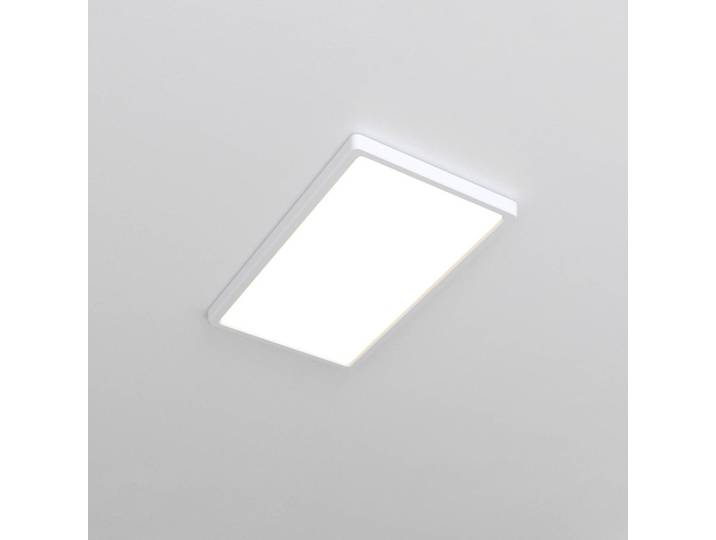 Nordlux Smart Home Deckenlampe Harlow Smart, dimmbar, weiß / opal, für Wohn- / Esszimmer, Kunststoff, Smart Home Deckenlampe