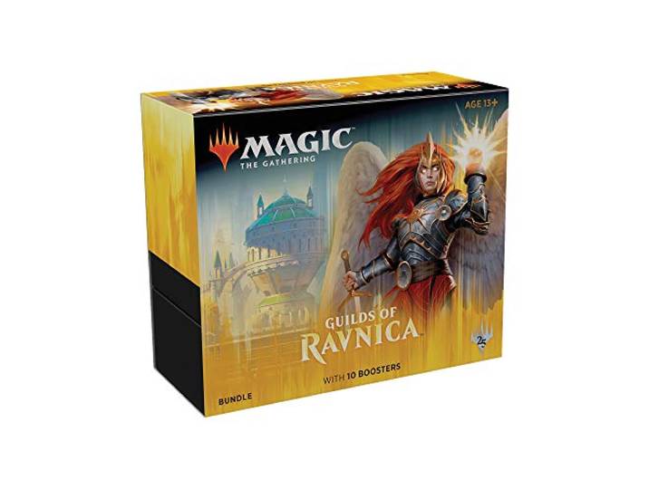 Magic: The Gathering Guilds of Ravnica Bundle 10 Booster Packs + Land Cards (230 Cards) Accessories