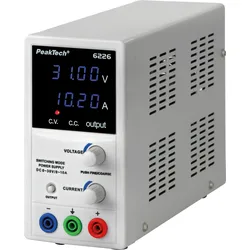 PEAKTECH 6226 - Labornetzgerät, 0 - 30 V, 0 - 10 A, stabilisiert