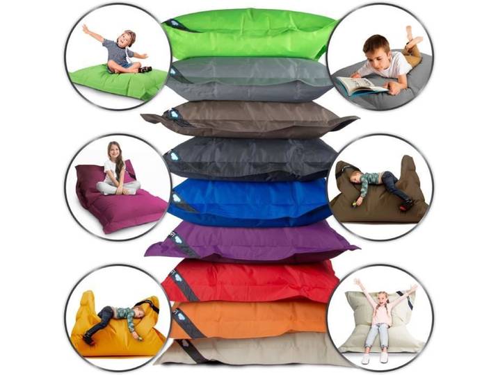 Coussin de siège - LAZYBAG - LazyBag Outdoor Junior - Imperméable - Violet - Pour enfants