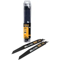 DeWalt, Sägeblatt, Zubehör DT2491-QZ 2x Demolition 228 x 4.2 mm Säbelsägeblätter (25 Stück)