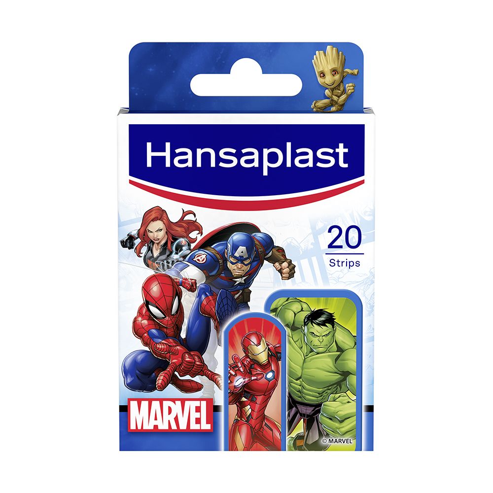 Hansaplast Kinder Pflasterstrips Marvel 20 St Pflaster