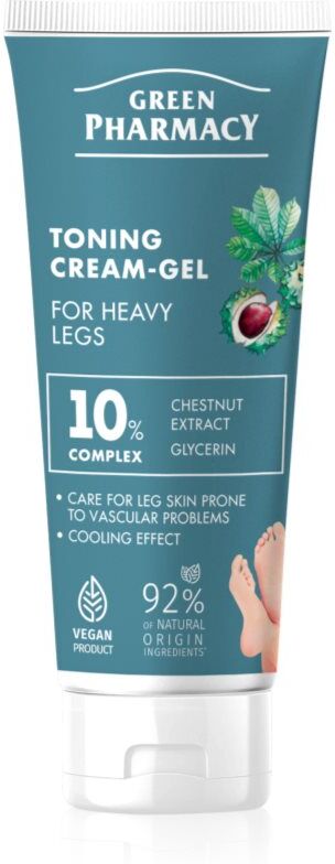 Green Pharmacy Foot Care Toning Foot Cream-Gel For Heavy Legs Foot Cream 75 ml