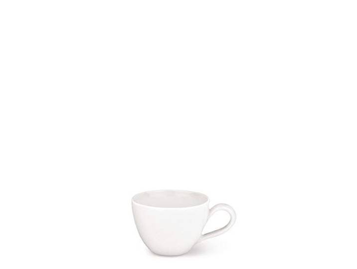 Alessi SG53/76 'Mami' Mokka-Obertasse 6 Stück aus weißem Porzellan 6,5 cm Durchmesser