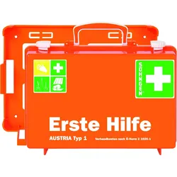 Söhngen, Erste Hilfe Set, Erste Hilfe-Koffer SN-CD orange Füllung Österreich-Norm