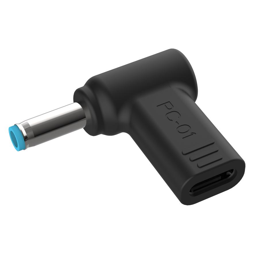 Conceptronic Adapter USB-C -> DC, HP 4.5x3.0mm 18-20V sw (USB-C) (ABBY15PC01)