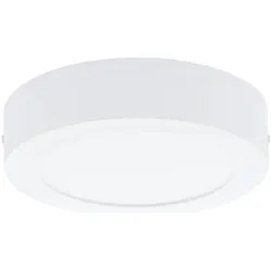 EGLO, Deckenleuchte, 68727 FUEVA PRO CCT LED Deckenleuchte 12,5W Ø170mm Weiss Steuerbare Lichtfarbe
