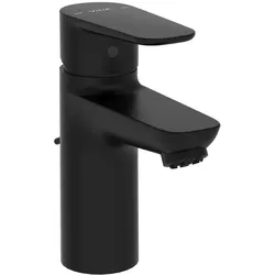 VitrA Flow Soft Einhebel-Waschtischmischer mit Ablaufgarnitur Niederdruck Schwarz Matt,A4346936ND A4346936ND