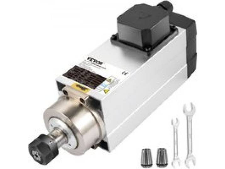 VEVOR Spindel Motor 3KW Luchtgekoelde Cnc Spindel Motor 300Hz Bevriest Motor Spindel