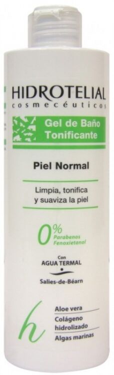 Hidrotelial Gel Baño Tonificante Piel Normal 500 ml