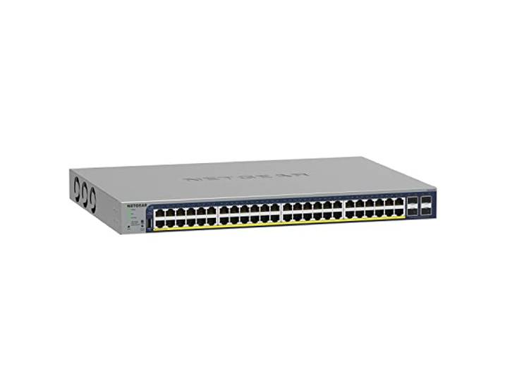 NETGEAR 52 Poorts PoE Gigabit Ethernet Netwerk Switch, Managed GS752TP