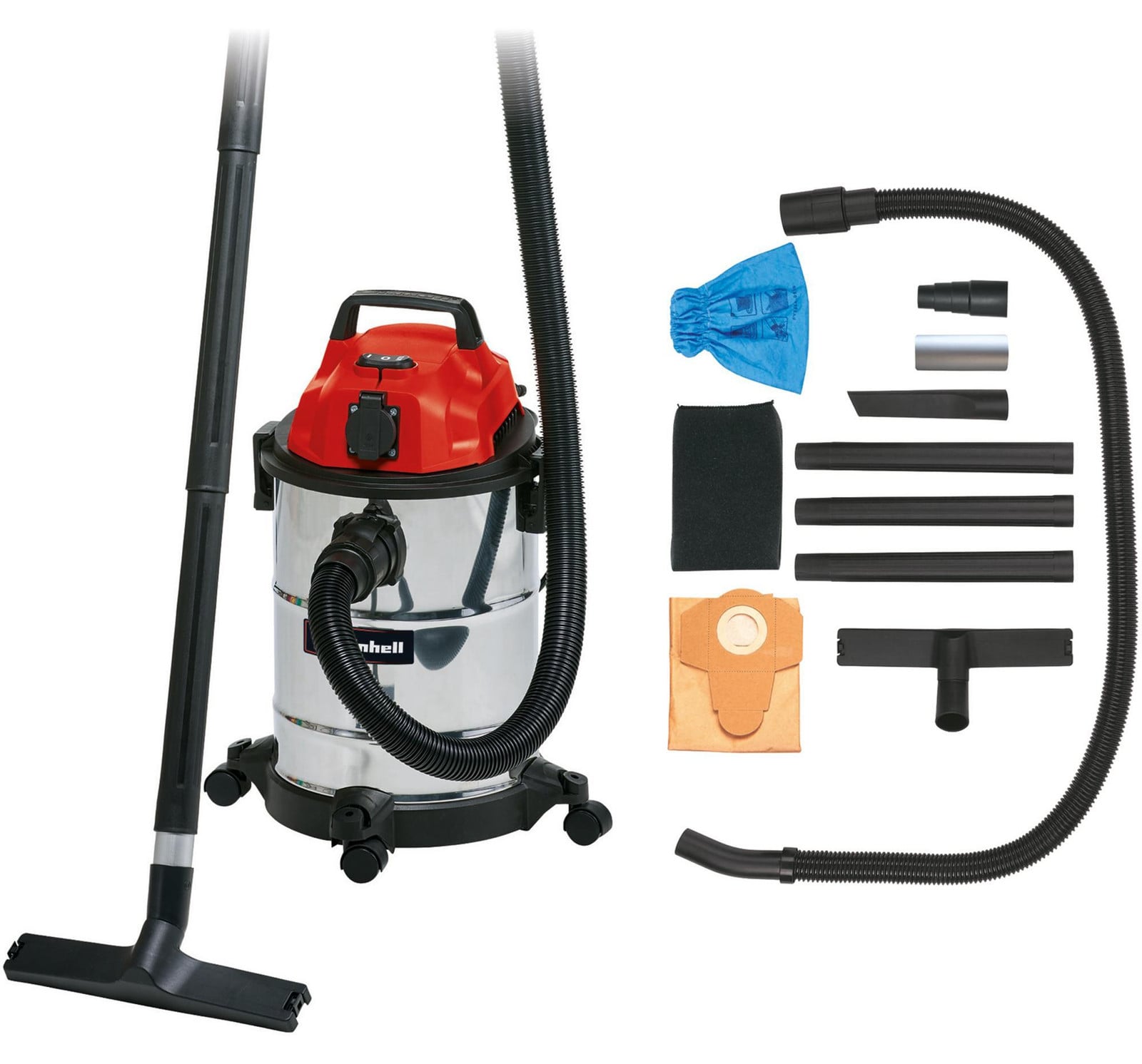 Einhell TC-VC 1820 SA nat- en droogzuiger