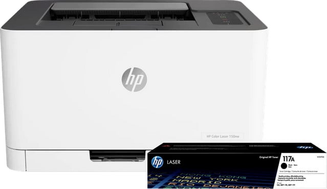 HP Color Laser MFP 150nw multifunctionele printer inclusief extra zwarte toner