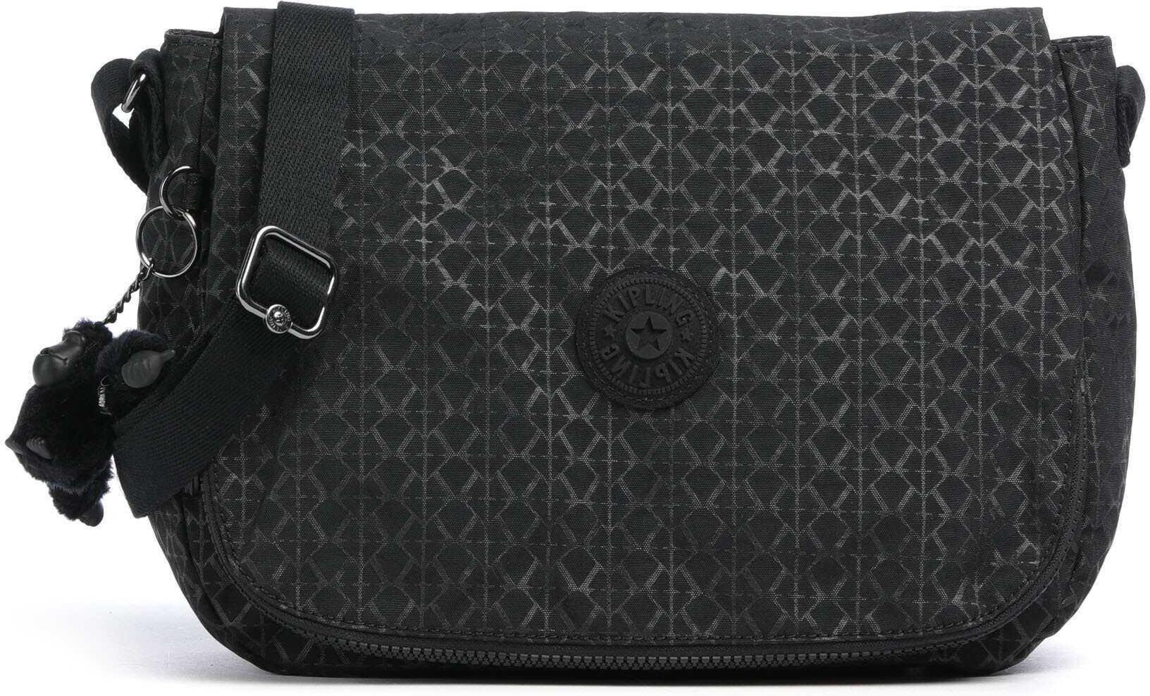 Kipling Basic Earthbeat M Schultertasche, schwarz