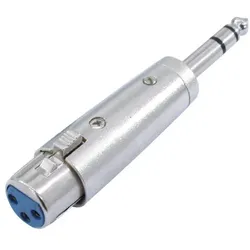 OMNITRONIC Adapter XLR(F)/Klinke(M) stereo