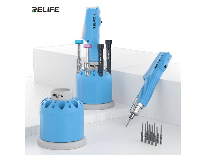 RELIFE E2 T01 jeu de tournevis électriques à couple couple réglable multi-vitesses outils de réparation de Rotation avant et arrière réglables