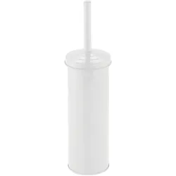 MSV WC Bürste Klobürste Toilettenbürste „Habana“ mit hygienischem Behälter Weiß
