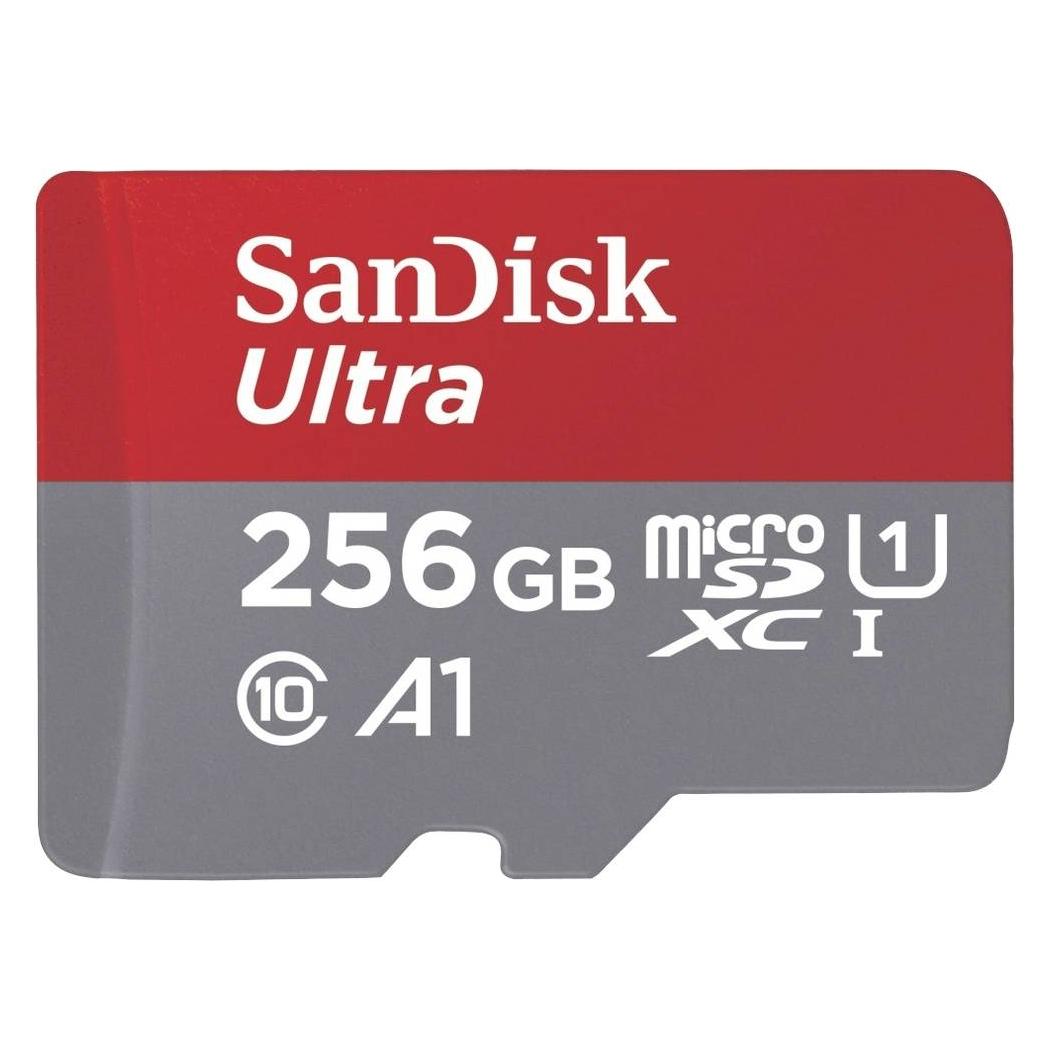 Sandisk 128 GB MicroSDXC Ultra 140MB card only (128 GB, microSDXC, UHS-I) (SDSQUAB-128G-GN6MN)