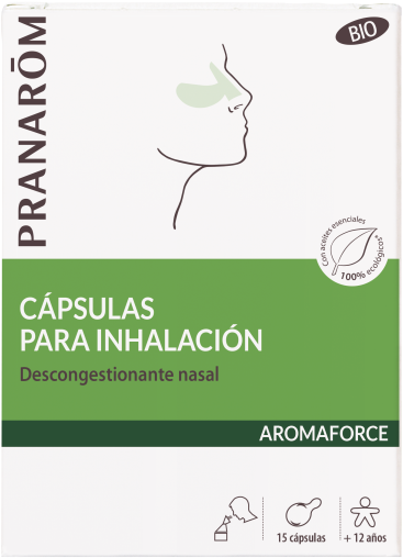 Pranarom Aromaforce Cápsulas para Inhalación 15 cápsulas 15 Unidades