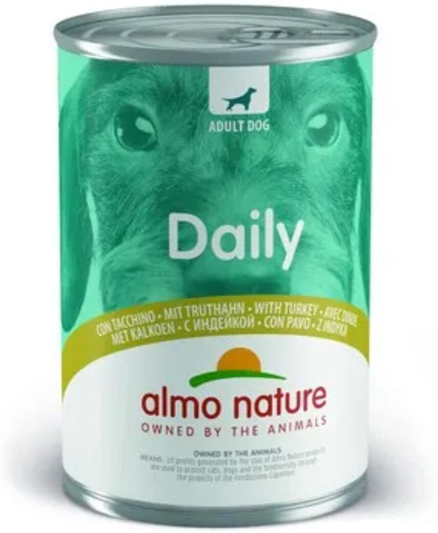 Kit Risparmio 24x400G Almo Nature Dog Daily Menu TACCHINO