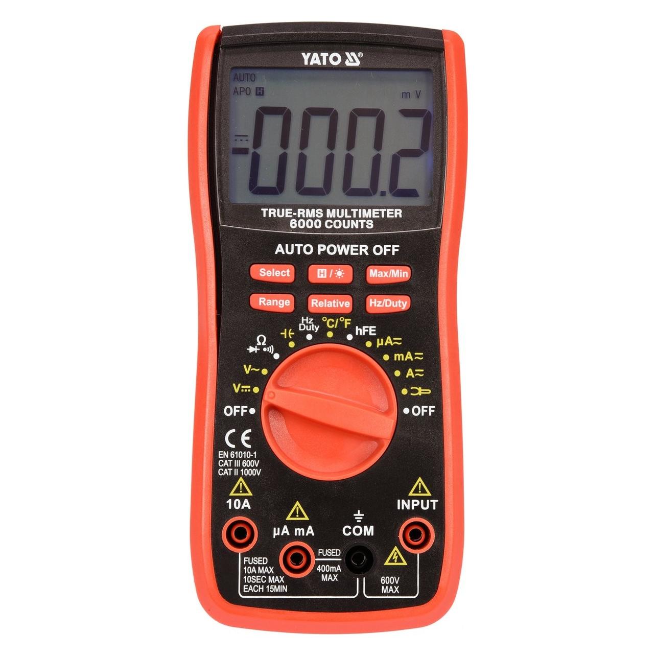 Yato MIERNIK CYFROWY UNIWERSALNY 73085 (Hand-Multimeter) (YT-73085)