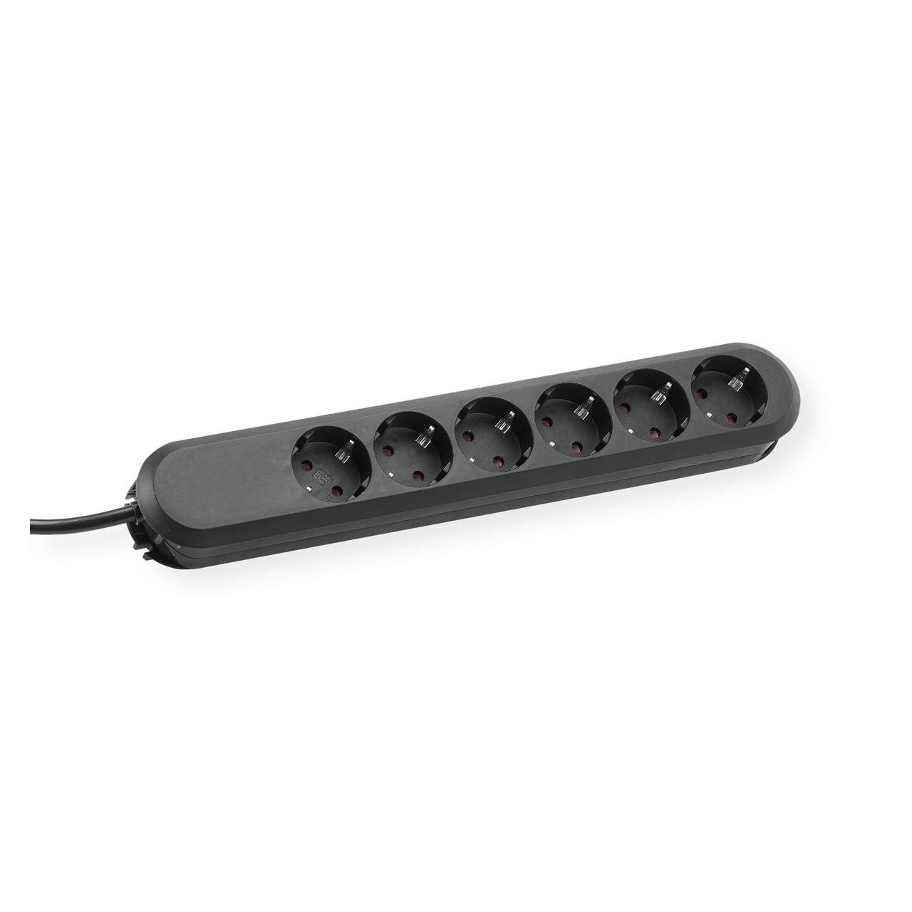 Bachmann Smart Verlängerungsschnur (6x, CEE 7/17, CEE 7/3, CEE 7/4, CEE 7/7, 5 m) (381.149K)