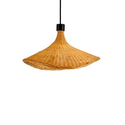 PAULEEN Pendelleuchte "Boho Soul max20W Schwarz/Beige 230V Metall/Bambus", schwarz (beige, schwarz), 1, H: 182cm, Leuchten, E27, Pendelleuchte